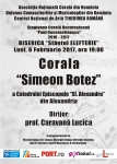 CORALA “SIMEON BOTEZ” - 6 februarie 2017